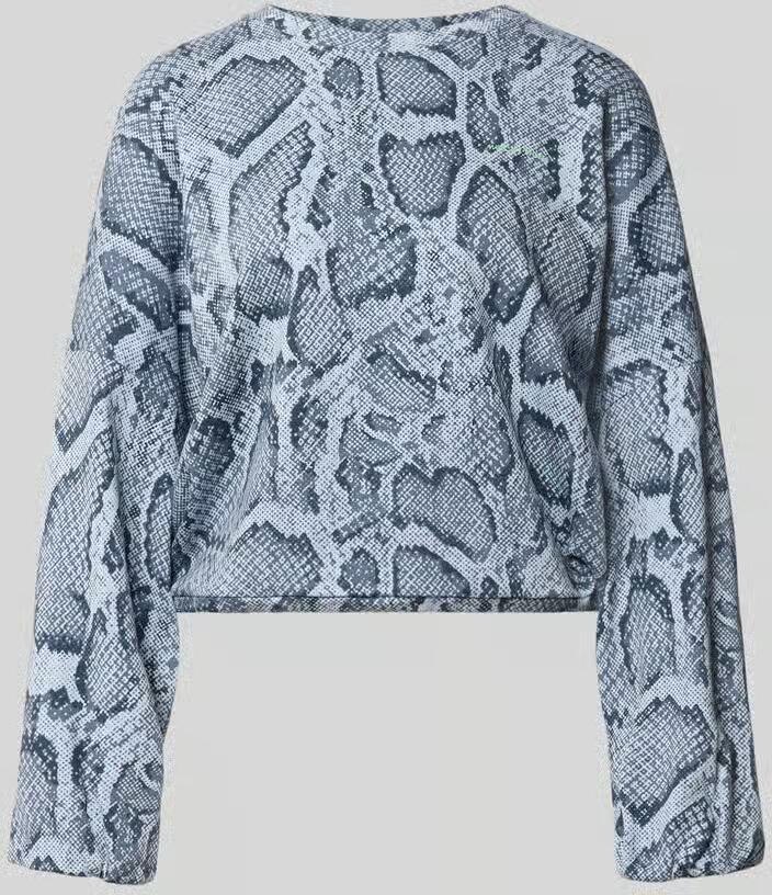 Marc Cain Oversized sweatshirt van katoenmix