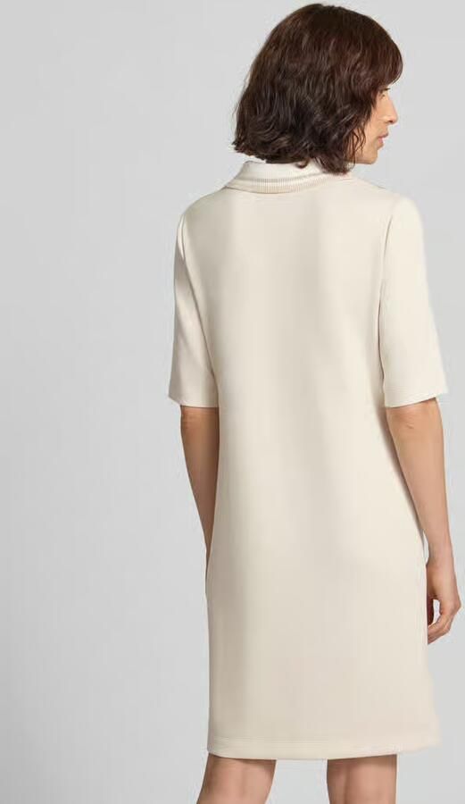 Marc Cain Polojurk in all-over look met knoopsluiting - Foto 3
