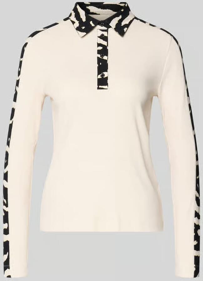 Marc Cain Poloshirt met korte knoopsluiting