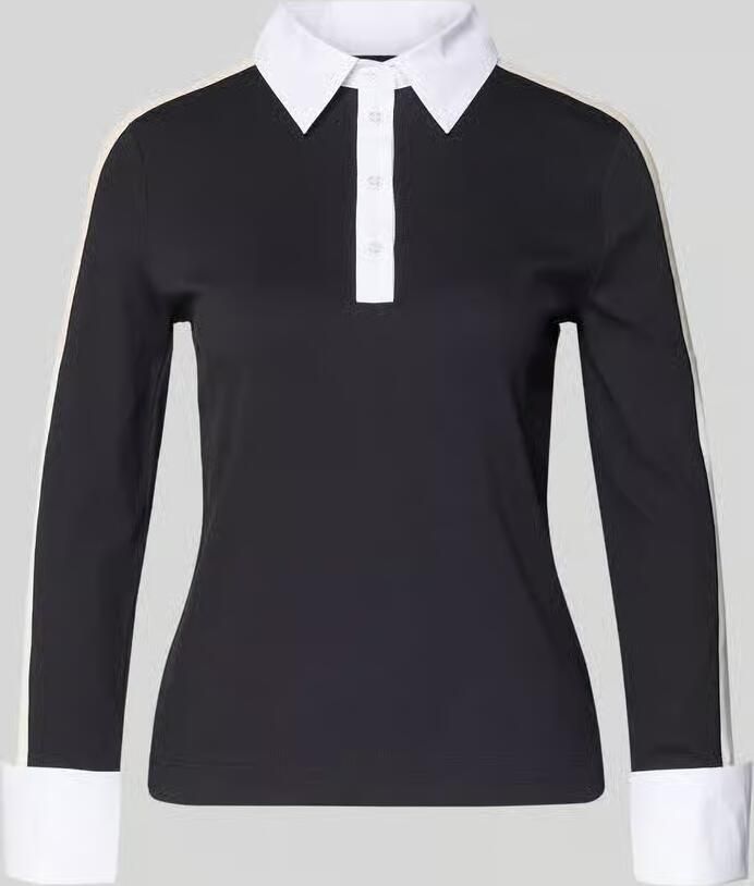 Marc Cain Poloshirt met korte knoopsluiting
