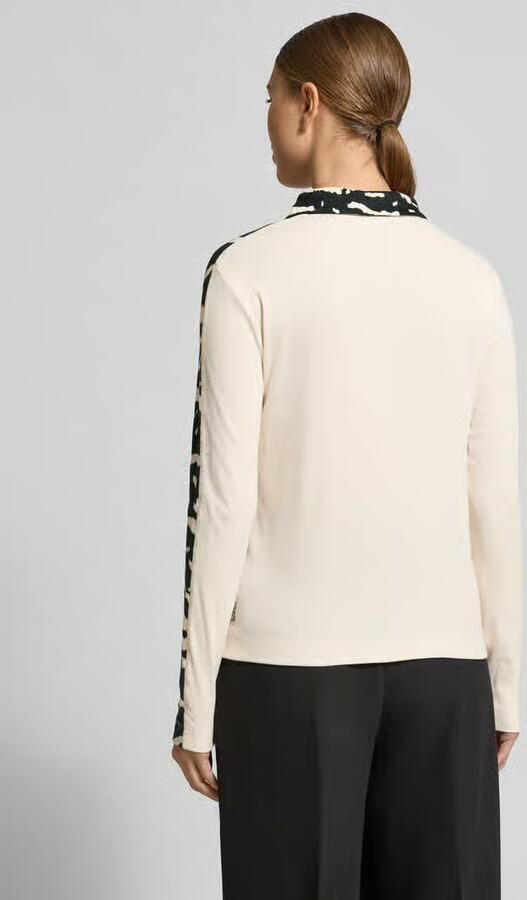 Marc Cain Poloshirt met korte knoopsluiting - Foto 4