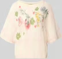 Marc Cain pullover in relaxed fit van alpacamix
