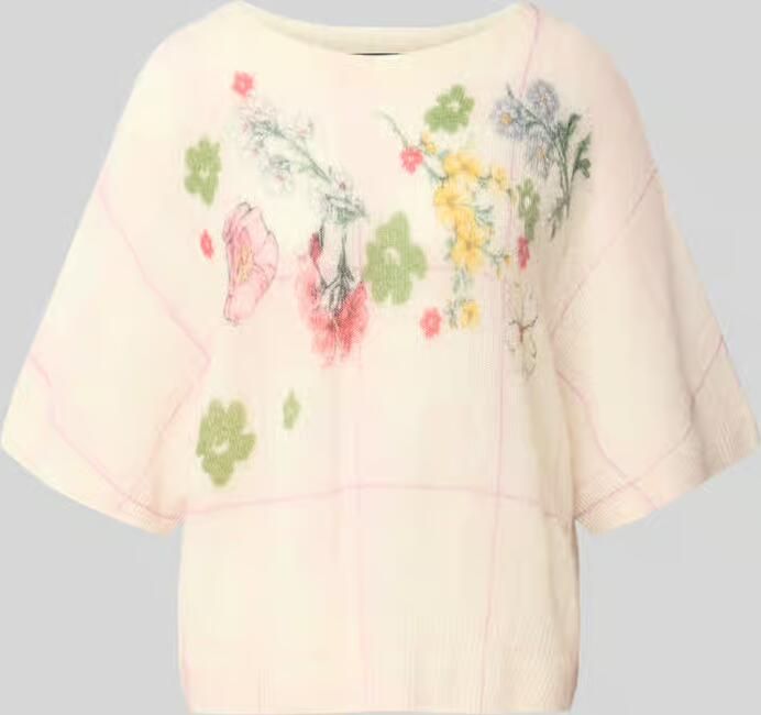 Marc Cain pullover in relaxed fit van alpacamix - Foto 3