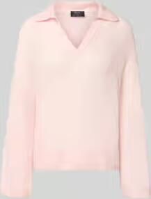 Marc Cain pullover met relaxed fit van mohair-alpaca-mix