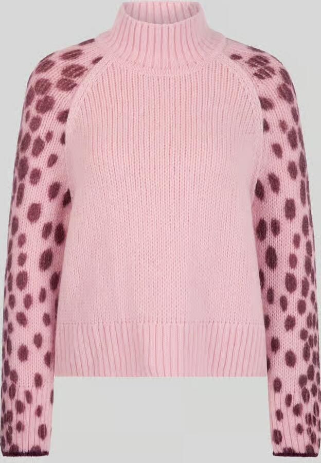 Marc Cain Pullover van alpacamix met logodetail