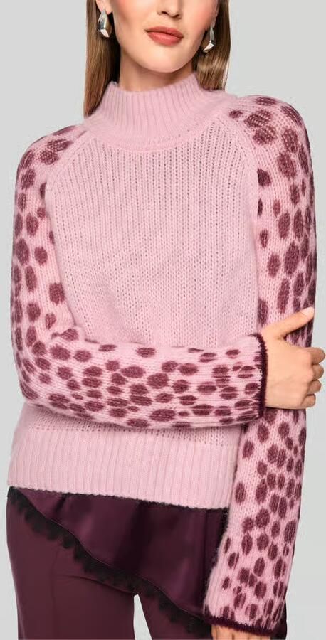 Marc Cain Pullover van alpacamix met logodetail - Foto 3