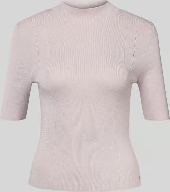 Marc Cain Pullover van lanawolmix met logo-applicatie
