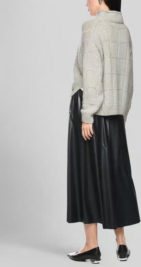 Marc Cain Pullover van wol met structuurbreisel - Foto 3