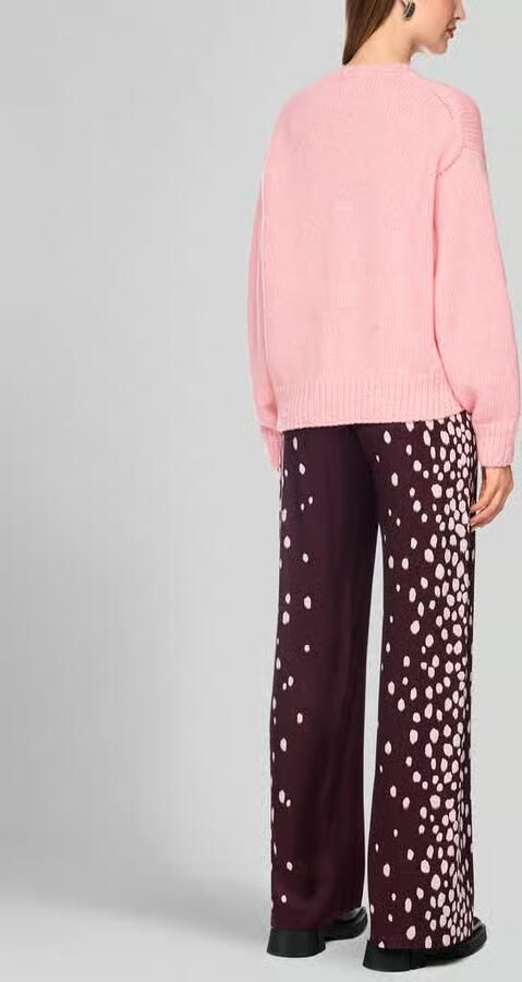 Marc Cain Pullover van wolmix met logodetail - Foto 2