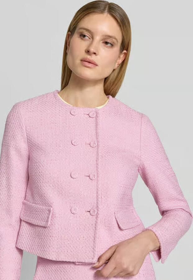 Marc Cain Regular Fit blazer met klepzakken