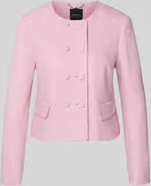 Marc Cain Regular Fit blazer met klepzakken