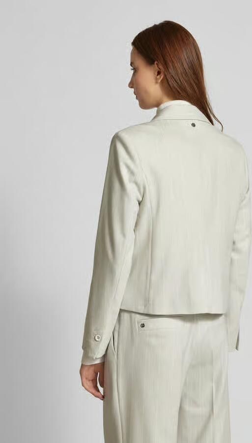 Marc Cain Regular fit blazer met klepzakken - Foto 4