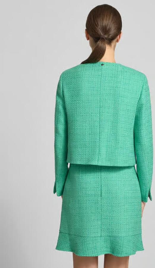 Marc Cain Regular Fit blazer met klepzakken - Foto 3
