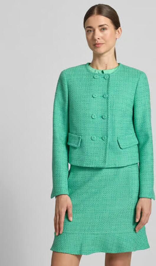 Marc Cain Regular Fit blazer met klepzakken - Foto 2