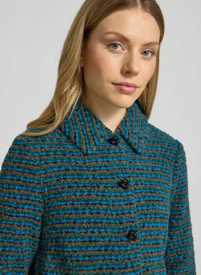 Marc Cain Regular fit blazer met knoopsluiting