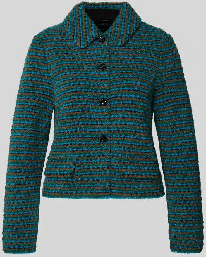 Marc Cain Regular fit blazer met knoopsluiting - Foto 2
