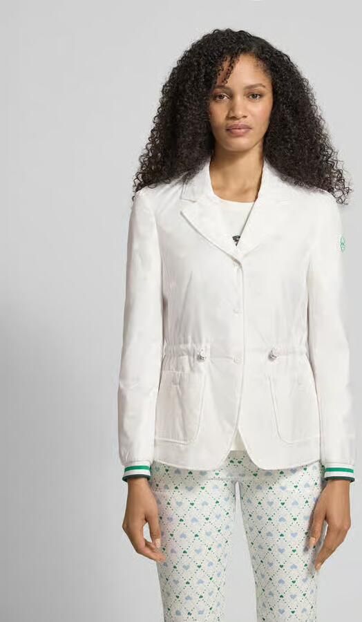 Marc Cain regular fit blazer met opgezette zakken - Foto 4