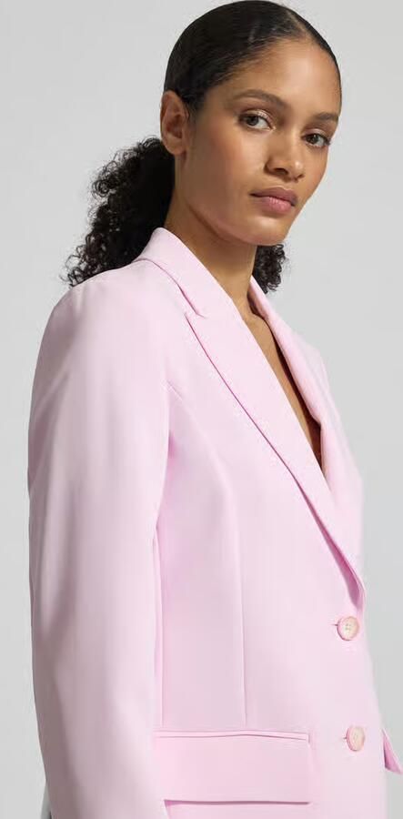 Marc Cain Regular fit blazer met reverskraag - Foto 2