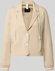 Marc Cain regular fit blazer met steekzakken
