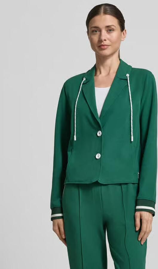 Marc Cain regular fit blazer met steekzakken - Foto 2