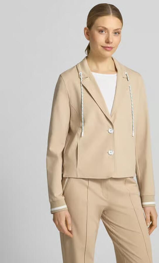 Marc Cain regular fit blazer met steekzakken - Foto 3