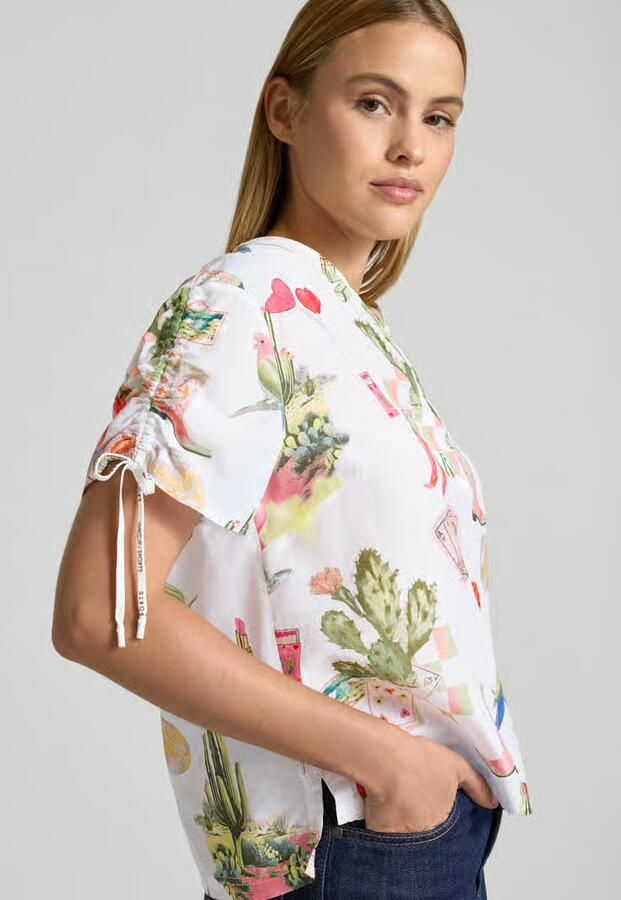 Marc Cain regular fit blouse in all-over look