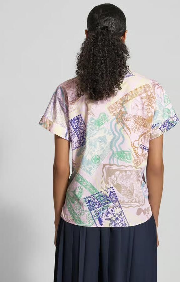 Marc Cain Regular fit Blouse in All-over look