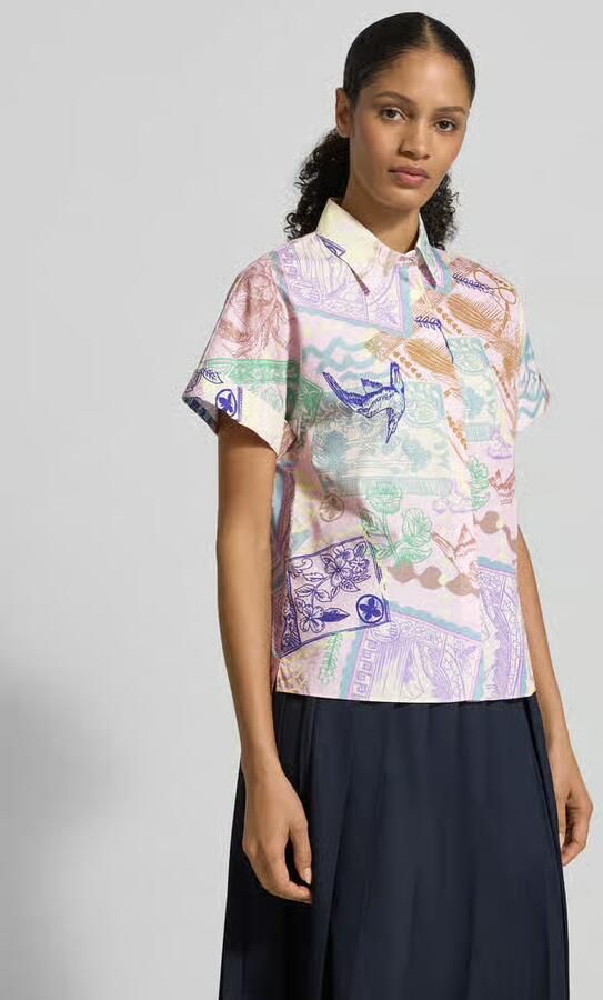 Marc Cain Regular fit Blouse in All-over look - Foto 4