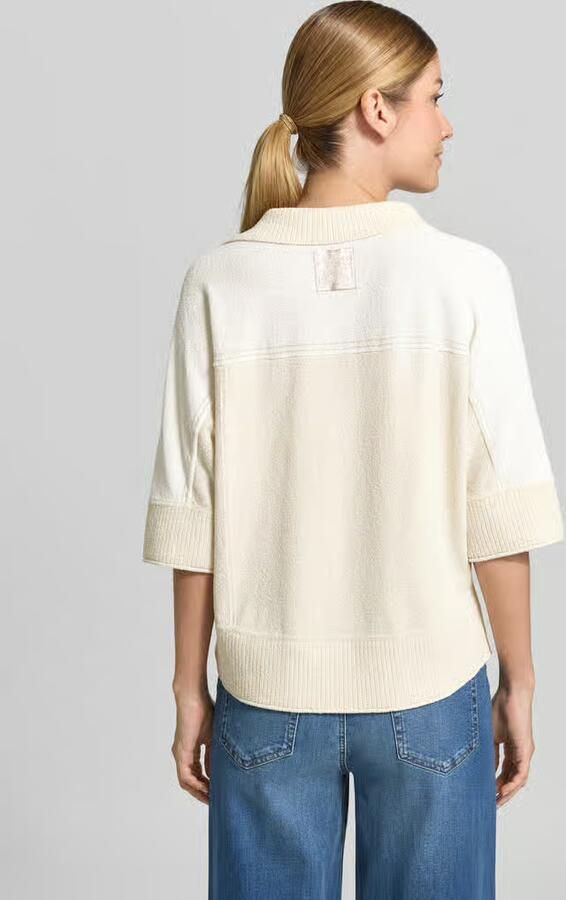 Marc Cain regular fit blouse in brei-look