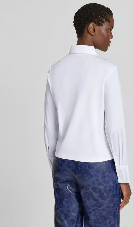 Marc Cain regular fit blouse in laagjeslook - Foto 2