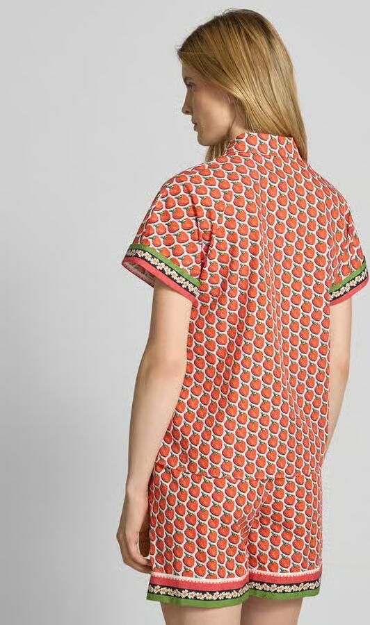 Marc Cain Regular fit blouse met 1 2-mouwen