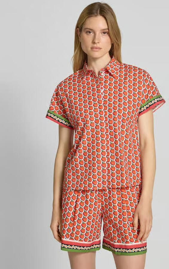 Marc Cain Regular fit blouse met 1 2-mouwen - Foto 2