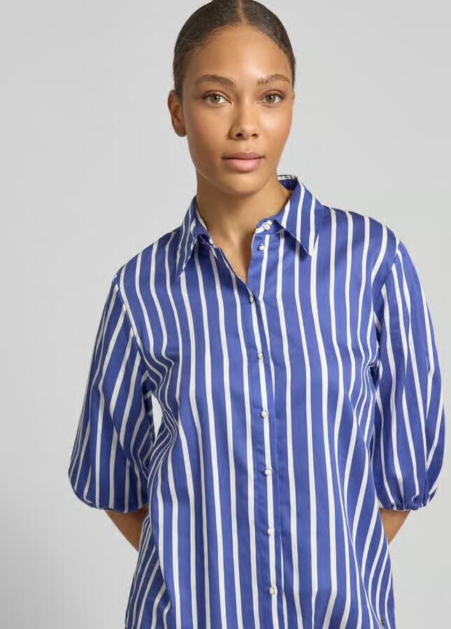 Marc Cain regular fit blouse met 3 4-mouw