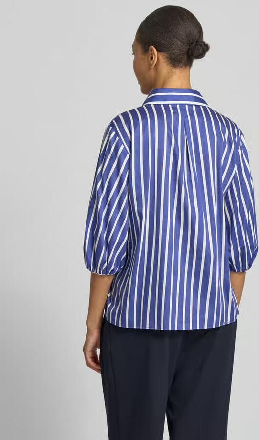 Marc Cain regular fit blouse met 3 4-mouw - Foto 4