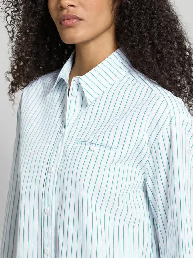 Marc Cain Regular fit blouse met borstzak - Foto 2