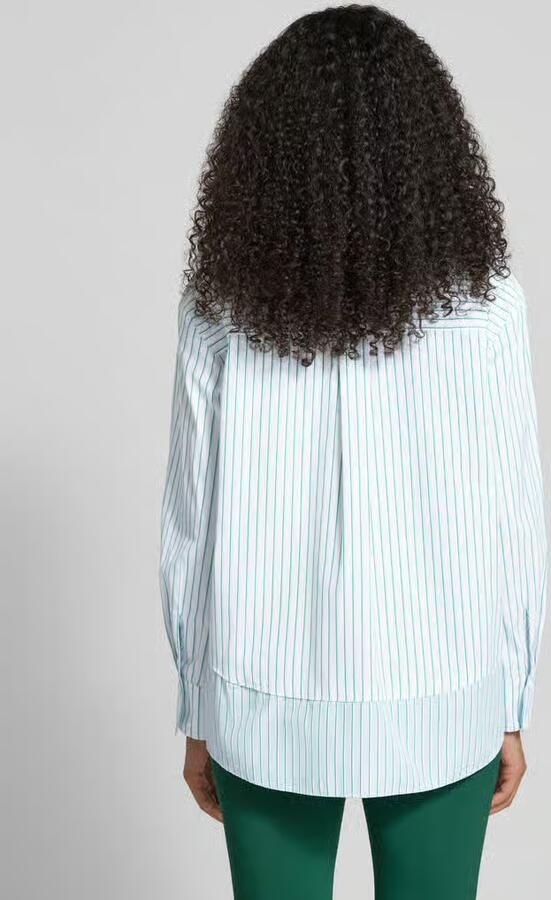 Marc Cain Regular fit blouse met borstzak