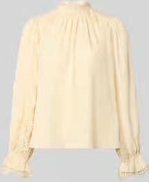 Marc Cain Regular fit blouse met kant