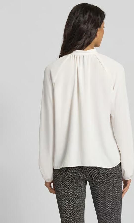 Marc Cain Regular fit blouse met opstaande kraag