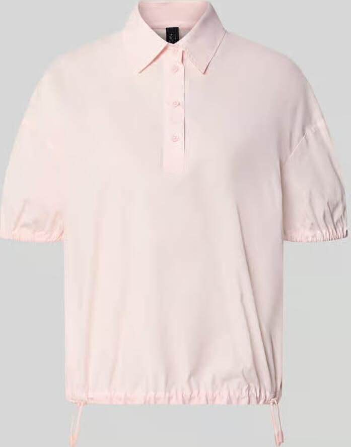 Marc Cain regular fit blouse met polokraag - Foto 2