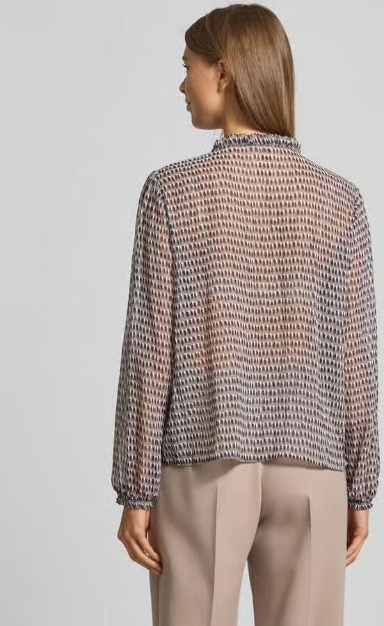 Marc Cain Regular fit blouse met ruches