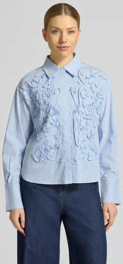 Marc Cain regular fit blouse met stitchings - Foto 4
