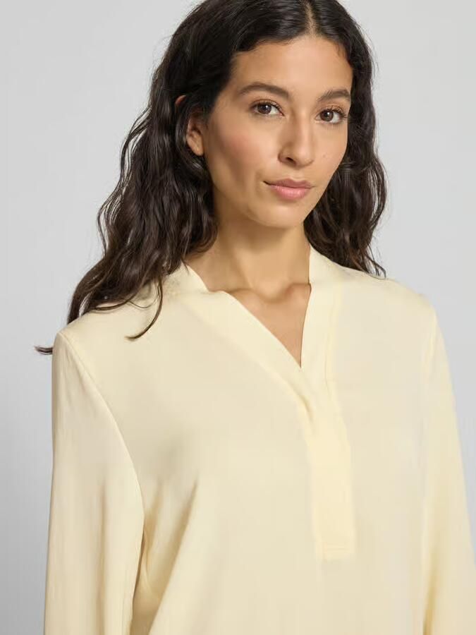 Marc Cain Regular fit blouse met V-hals - Foto 2
