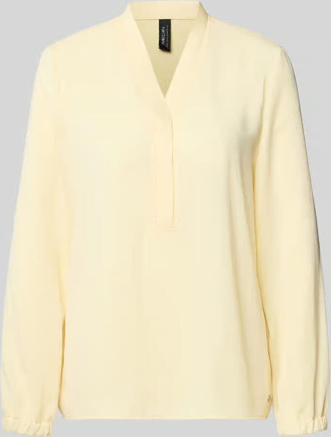 Marc Cain Regular fit blouse met V-hals