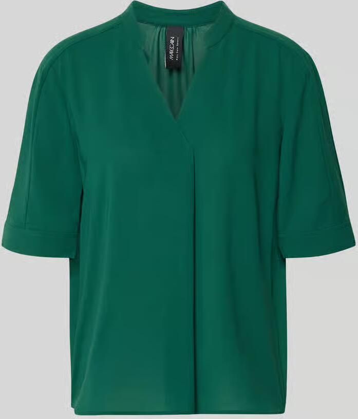 Marc Cain Regular fit blouse met V-hals