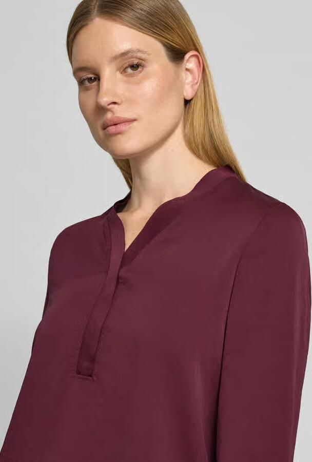 Marc Cain regular fit blouse met V-hals
