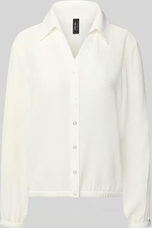Marc Cain regular fit blouse met V-hals