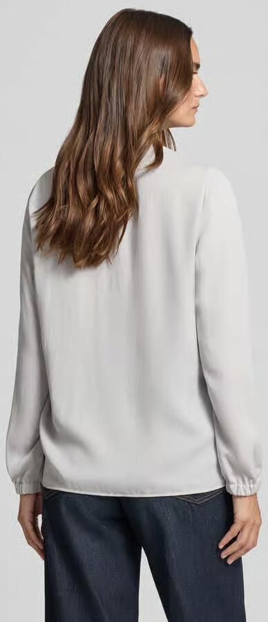 Marc Cain regular fit blouse met V-hals - Foto 3