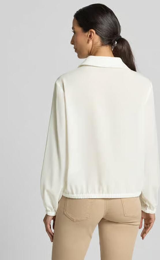 Marc Cain regular fit blouse met V-hals - Foto 3