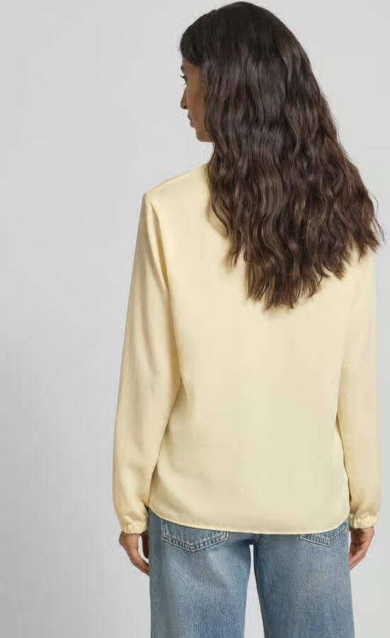 Marc Cain Regular fit blouse met V-hals - Foto 3