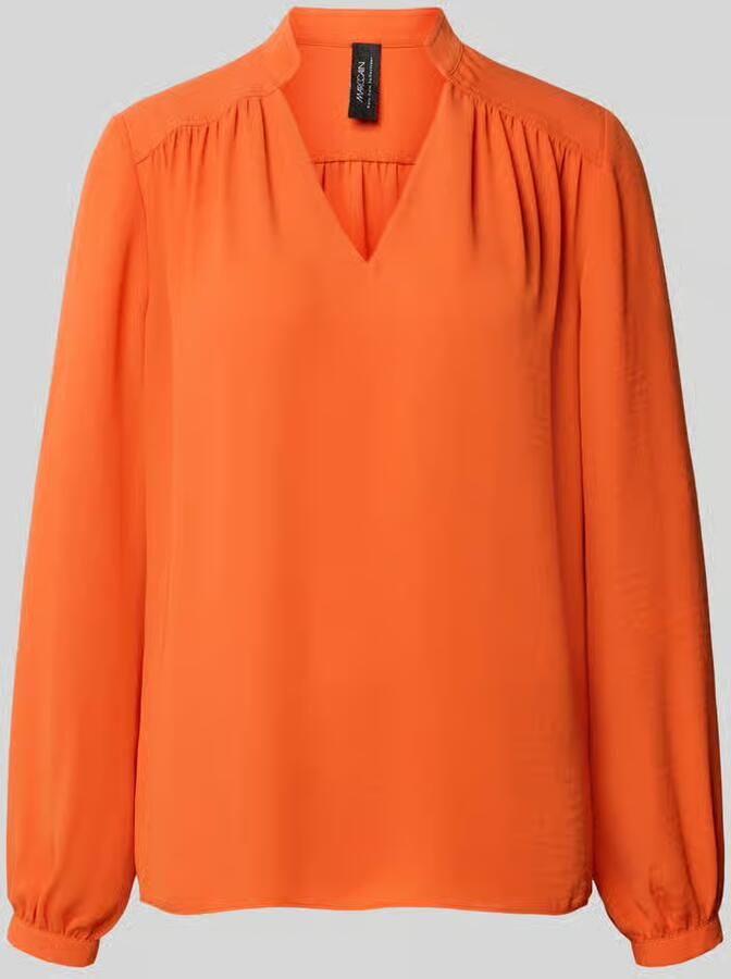 Marc Cain Regular fit blouse met v-hals